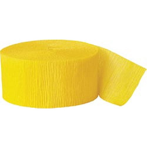 Crepe Streamers, 1.75" x 81', 2Pack