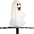 thumbnail image 5 of Northlight Lighted Ghost Shaped Halloween Outdoor Pathway Markers - 13" - Set of 5, 5 of 9