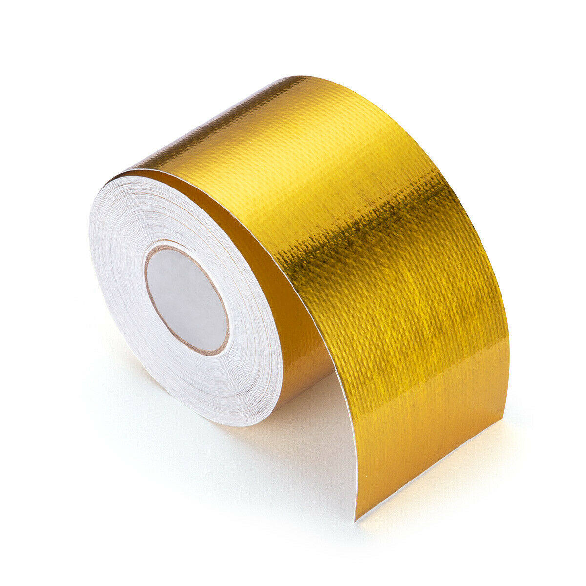 2" 33FT Gold Intake Heat Reflective Tape Wrap Selfadhesive High