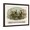 Brown Frame, variant on Art.com Club Friends Brand Cigar Box Label, Billards Art Print by Lantern Press, Brown Frame Wall Art, 21" x 17"