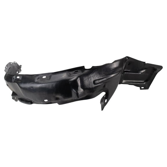 TRQ Front Left Inner Fender Liner Black Drivers Side Fits Select 1986-1989 Honda Accord HO1250101