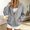 Gray, variant on Womens Running Jackets Lightweight Workout Jacket Zip Up Athletic Track Gym Tops with Pockets & Thumb holes (White,S)
