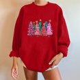 thumbnail image 1 of Ensembles de Survêtement pour Femmes Georges Hauts pour Femmes Hiver Mode pour Femmes Automne Hiver Imprimé de Noël Décontracté Sport Col Rond Survêtements Manches Longues, 1 of 1