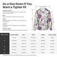 thumbnail image 6 of Picia Fairy Flower Women's Men's UPF 50+ Sun Protection Hoodie Shirt Long Sleeve SPF Fishing Outdoor UV Hiking Lightweight Shirts-Small, 6 of 9