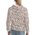 thumbnail image 7 of Honeii Paisley Flowers Pattern Womens Oversized Hoodies Long Sleeve Sweatshirts Pullover Fall Outfits with Pocket-X-Large, 7 of 7