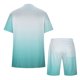 thumbnail image 4 of Mens Pantalones Casuales Cuello Redondo Impresión de Manga Corta Blusa Y Pantalones Cortos Traje, Pantalones de Traje para Hombres, 4 of 5