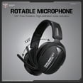 thumbnail image 5 of Siivton Wireless Gaming Headset with 60H Playtime, Bluetooth 5.4 & 2.4G Dual Mode, 950mAh Battery, Noise-Canceling Mic for PC,PS4,PS5,Switch,Mobile, 5 of 8