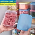 thumbnail image 2 of taicans Rectangle Plastic Portion Box Sets with Lids BPA-Free Plastic Reusable Meal and Snack Prep Containers 750ml, 2 of 8