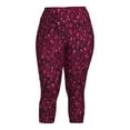 thumbnail image 4 of Terra & Sky Women's Printed Leggings, 4 of 5