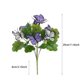 thumbnail image 3 of Decoraciones De Plástico Flores artificiales de mariposa moradas con tallos para ramos de boda, arreglos florales y decoración del hogar (1 unidad) JASKFLY, 3 of 8