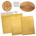 thumbnail image 3 of StarBoxes 100 Kraft Bubble Mailers 7.25x12" - #1 Self-Seal Padded Envelopes, 3 of 11