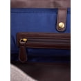 thumbnail image 5 of Free Assembly Women's Satchel, Tan Gray, 5 of 6