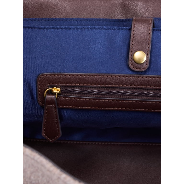 Free Assembly Women's Satchel, Tan Gray photo 5