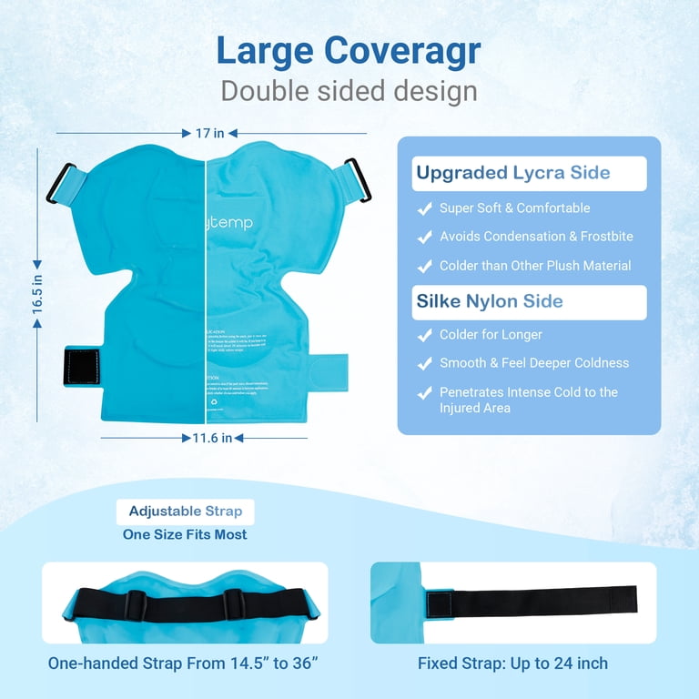 Comfytemp Shoulder Ice Pack Wrap, Large Rotator Cuff photo 5
