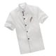 thumbnail image 1 of Ropa de chef de cocina Chaquetas de chef unisex de manga corta Ropa de trabajo de cocina XXL, 1 of 7