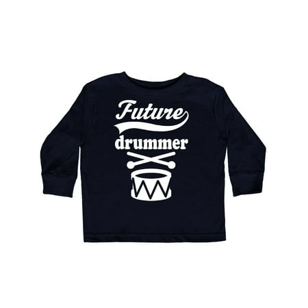 

Inktastic Future Drummer Music Drumline Gift Toddler Boy or Toddler Girl Long Sleeve T-Shirt