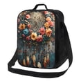 thumbnail image 1 of Balery Floral Dreamcatcher Elegance Caja de Almuerzo y Bolsa de Almuerzo para Hombres y Mujeres, Bolsa de Almuerzo Reutilizable con Gran Capacidad, Bolsa de Almuerzo Aislada, 1 of 7