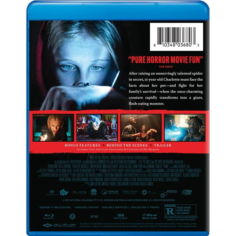 Sting (Blu-ray), Well Go USA, Horror - Walmart.com