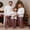 Dad, variant on Family Matching Christmas Pajamas, Solid Color Tops Plaid Pants Holiday Sleepwear Set