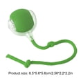thumbnail image 4 of Interactivos para Gatos Pelota Juguete Ejercicio Con Cuerda Suministros () Verde, 4 of 4