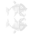 thumbnail image 3 of Stickers Vinyle Poissons Squelette pour Bateau de Pêche Graphiques Os Autocollant, 3 of 5