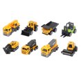 thumbnail image 3 of Construction Trucks Model, 1:60 Scale Educational Construction Toy Cars Exquisite 8pcs Interesting  for Home, 3 of 7