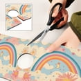 thumbnail image 6 of Yayeee Faucet Mat for Kitchen Sink 14.7" Diatomite Long Splash Guard Pad, Pink Retro Sun, 2 Pack, 6 of 7