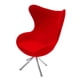 thumbnail image 4 of 1:12 Moderna Silla De Cisne Sillas De Respaldo Alto Conjunto De Zulema Juguetes en miniatura de casa de muñecas, 4 of 8