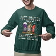 thumbnail image 2 of Christmas Sweatshirt, Hallothanksmas Funny Gnome Sweatshirt, Unique Gnome Holiday Sweatshirt, Witty All-Season Gift for Women & Men, 2 of 5