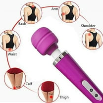 Electric Vibration Massage for Women, Cordless Powerful Massager, Rechargeable Handheld Massager for Neck Shoulder Back Body, Women Massager for Pleasure,Purple