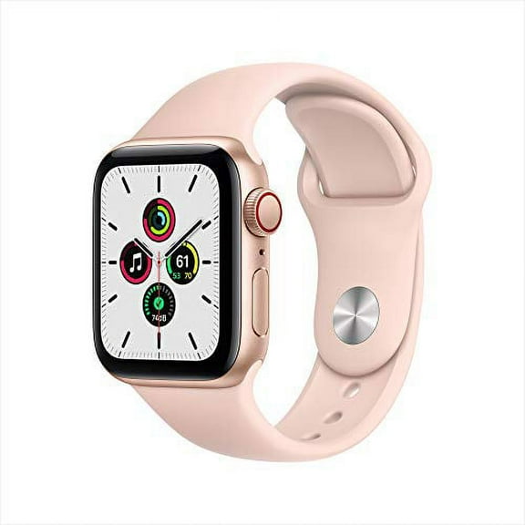 Open Box Certified Apple Watch SE (2020) 1st Gen 40mm A2351 (GPS Only, No Cellular) Gold