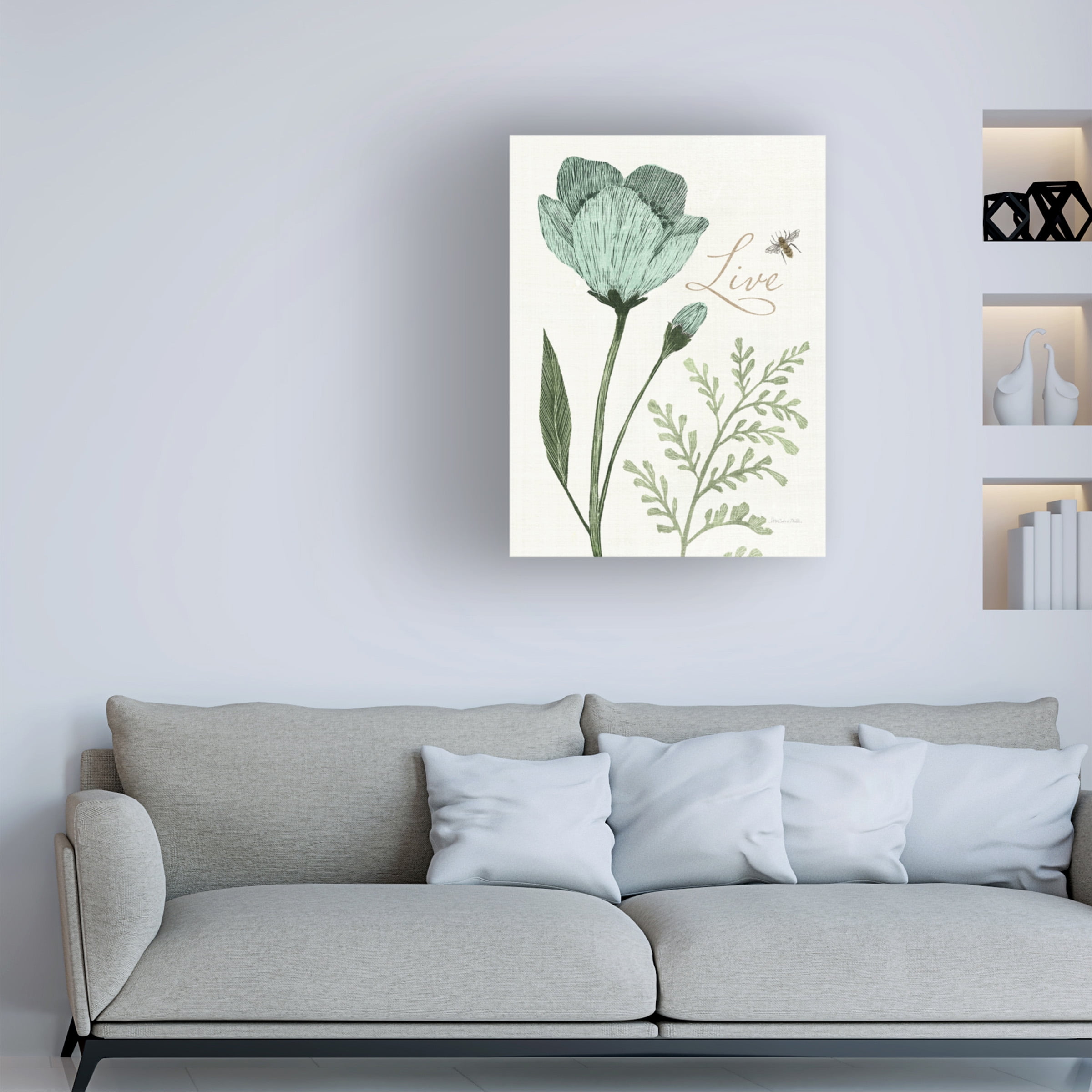 Sara Zieve Miller 'Springtime I' Canvas Art