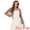 Dusty Pink, variant on Women's Cropped Open Front Faux Fur Short Shrug Jacket L Black