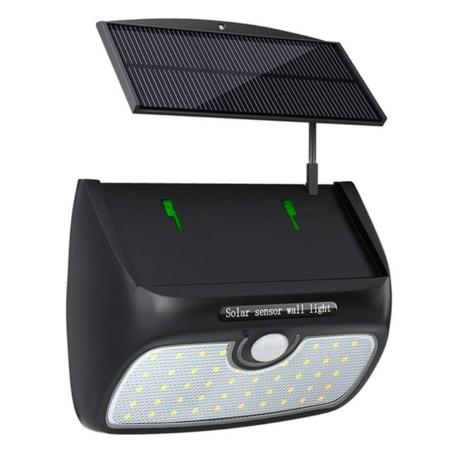 CAROOTU Solar Lamp 48 LED Light Motion Detector Waterproof Light for Garden Patio Courtyard