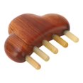 thumbnail image 1 of Peine de Meridianos de Madera ANGGREK Peine de Madera Para Masaje Del Cuero Cabelludo Dientes Anchos, 1 of 7