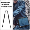 thumbnail image 6 of FJLBDE Case for iPad (A16) 11th Gen 2025/ iPad 10th Gen 10.9 Inch 2022 with 360 Rotating Stand, Shoulder Strap, Heavy Duty Shockproof Cover, Navy Blue, 6 of 7
