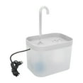 thumbnail image 1 of Cat Water Fountain, Pet Drinking Fountain Automatic Circulation   For Dogs Transparent White, 1 of 8