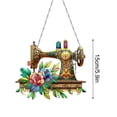 thumbnail image 3 of Sewing Machine Acrylic Decorative Flat Acrylic Pendant Sewing Machine Decoration Pendant Flat Acrylic Pendant for Sewing Machine Pendant Decorative Acrylic, 3 of 6