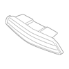 Genuine OE Mini Grille - 51-13-9-801-582