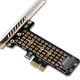 thumbnail image 1 of Adaptador Ssd M2 Nvme Placa adaptadora SSD M.2 NVME a PCI-E X1 compatible con PCI-E4.0/3.0 (deflector alto) Likrtyny  Para estrenar, 1 of 4