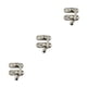 thumbnail image 1 of Kenally Candado Cerrojo de hierro Cerradura de gancho Hebilla protectora Atrapa Joyas Muebles de Accesorios de hardware Gancho de plata Type1 NO1, 1 of 6