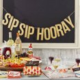 thumbnail image 2 of Sip Sip Hooray Wine Letter Banner, 1-Pack, 2 of 2