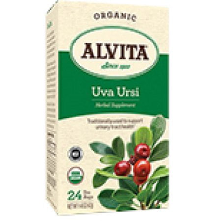 Alvita organique Uva Ursi Sacs de thé, 24 Count