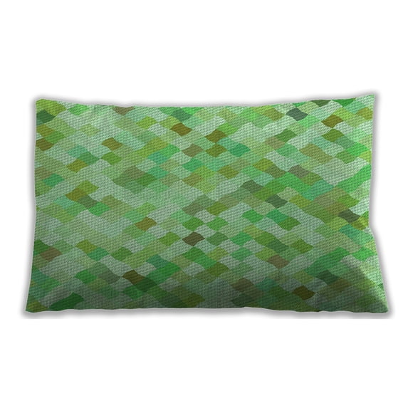 Ahgly Company Indoor Rectangular Contemporary Lumbar Throw Pillow, 13 inch by 19 inch