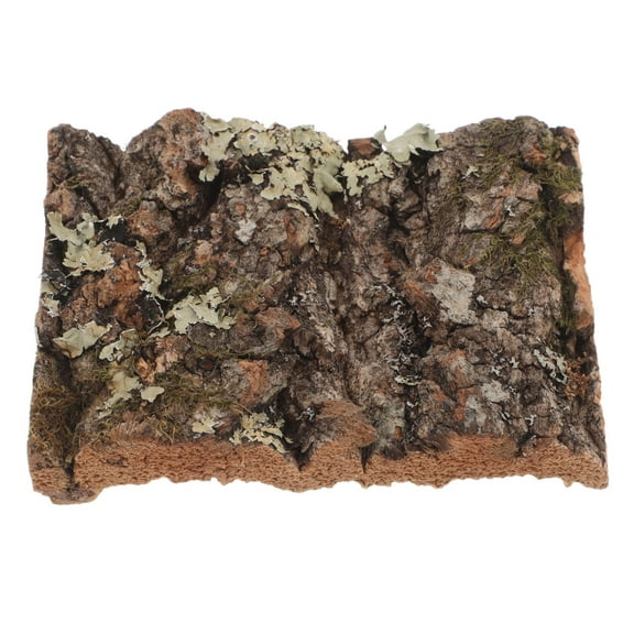 Baluue cork background reptile Cork Bark Tree Bark Dark Brown 1Pcs