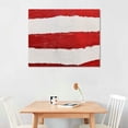 thumbnail image 2 of red white Canvas Wall Art Living Room Bedroom Home Office Wall Decor Canvas Prints Wall Art, 2 of 6