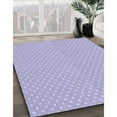 thumbnail image 2 of Ahgly Company Indoor Rectangle Patterned Purple Mimosa Purple Area Rugs, 8' x 10', 2 of 6