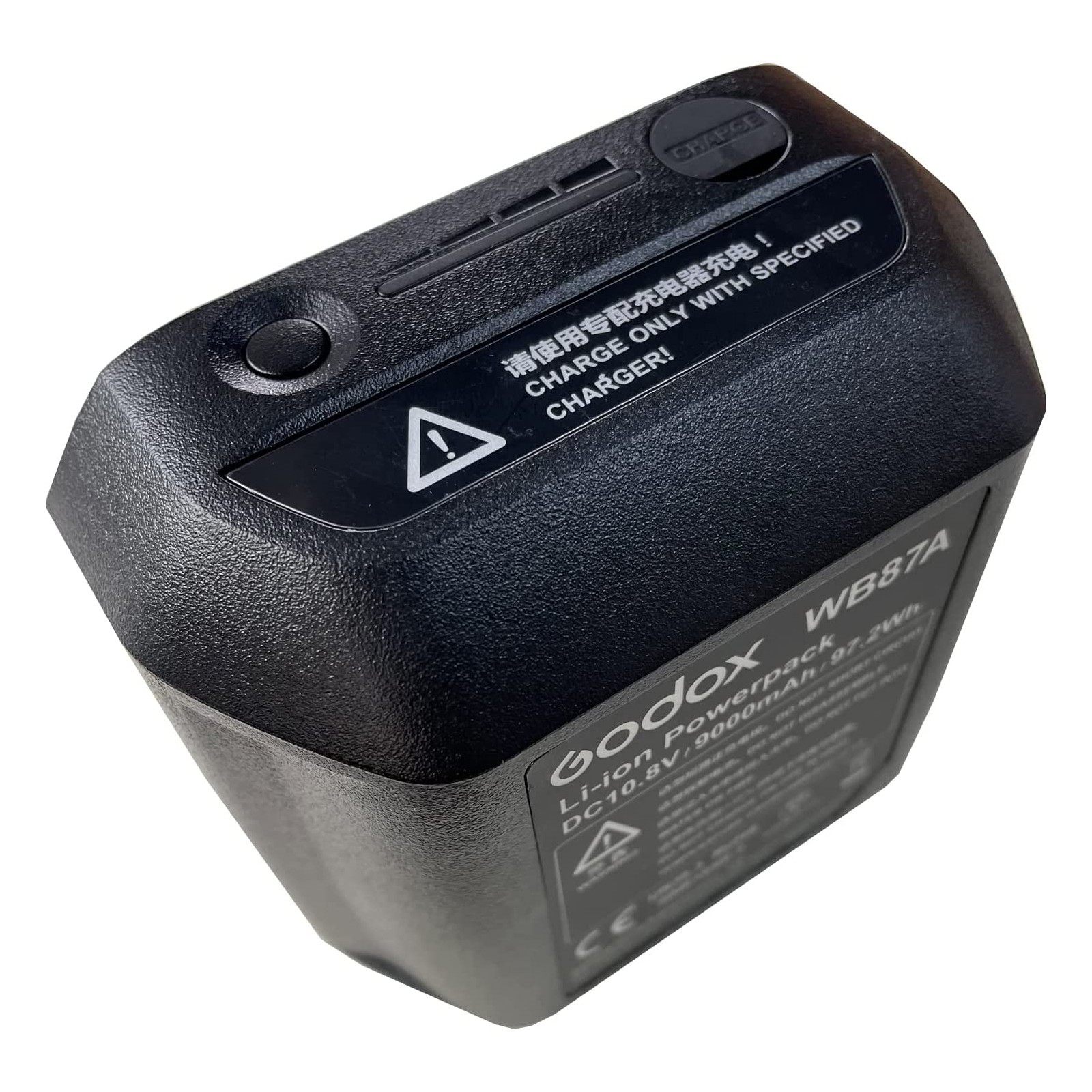 Godox WB87A Battery for AD600 AD600B AD600BM AD600M Pack DC 10.8V