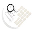 thumbnail image 1 of Juego De Mapeador De Cejas, Borrador De Línea De Tinte De Plástico, Regla De Marcado De Cejas Para Maquillaje Permanente Para Principiantes, 1 of 7