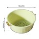 thumbnail image 3 of ¡Última Oportunidad de Ahorro!, Cesta de lavado de frutas y verduras de doble capa adecuada para almacenar platos y frutas, preparar verduras y lavar frutas, 2,5 l Akmoler, 3 of 8